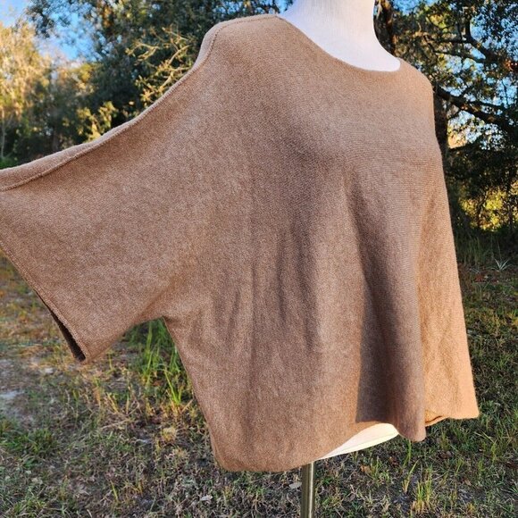 NEW Free for Humanity Wool Relaxed Fit Pull Over Cozy Crop Sweater One Size - Picture 4 of 14